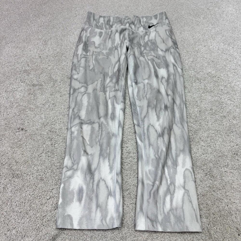 Nike Dri-Fit Leggings Gray Pull On Women’s Size Small